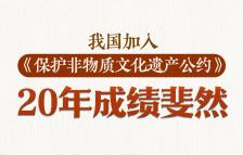 加入国际公约20年我国非遗保护成绩斐然